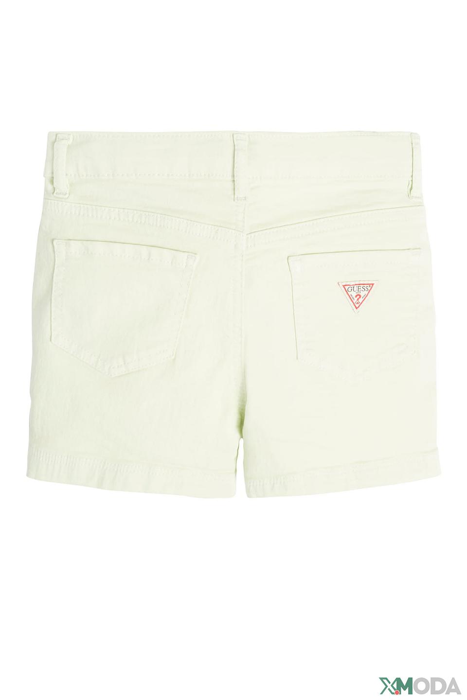 Джинсовые шорты Guess дев. светло-зелёные