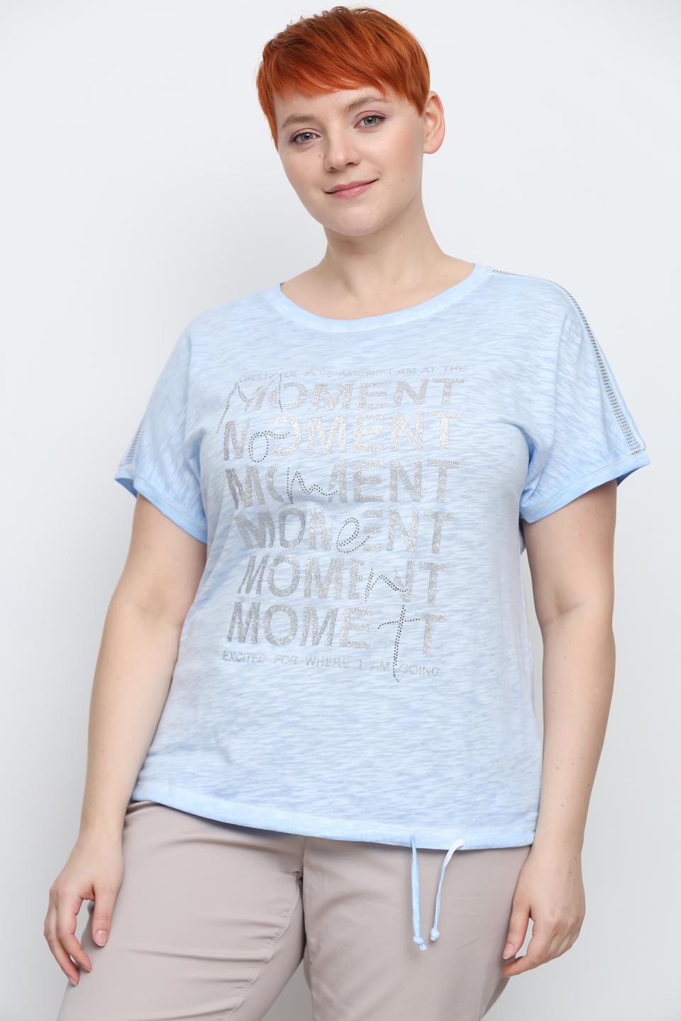 Футболка Via Appia с принтом "Moment"