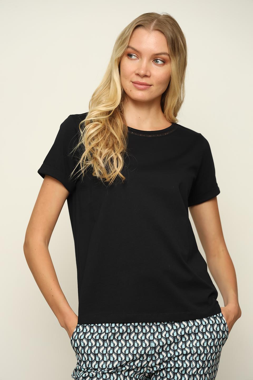 Футболка Taifun женская чёрная