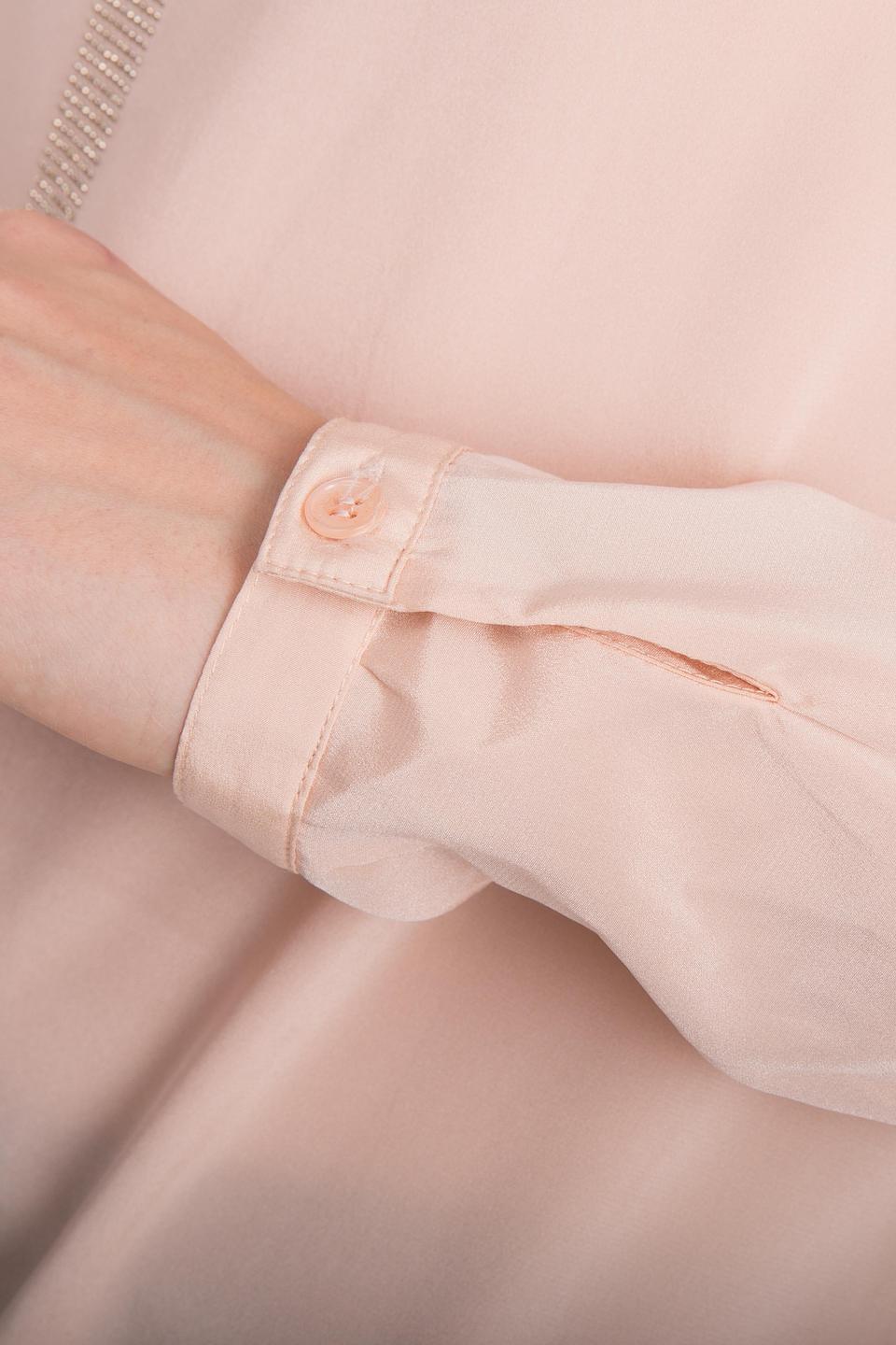 Блуза Tuzzi розовая со стразами