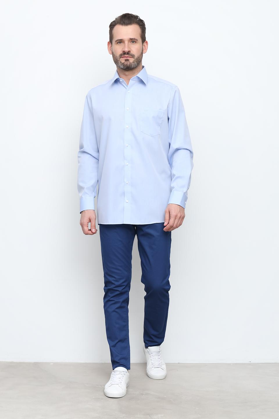 Рубашка Casa Moda голубая