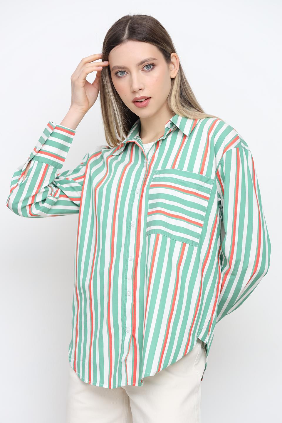 Рубашка Tom Tailor в полоску