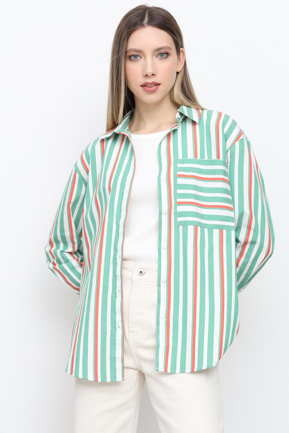 Рубашка Tom Tailor в полоску