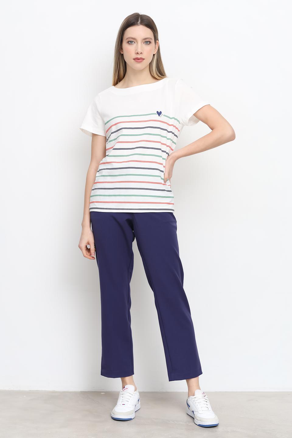 Брюки классические Tom Tailor синие