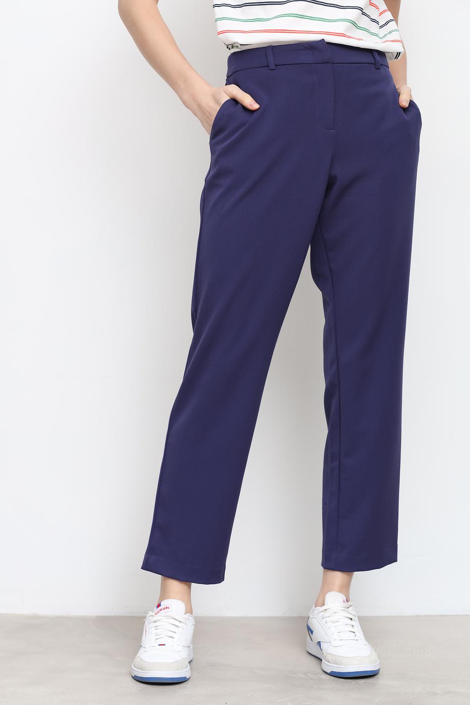 Брюки классические Tom Tailor синие