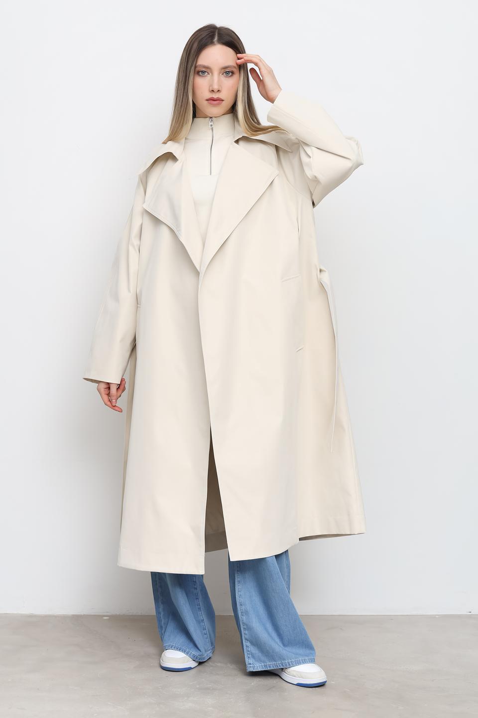 Плащ Tom Tailor бежевый