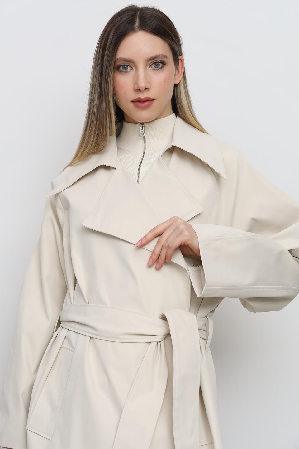 Плащ Tom Tailor бежевый