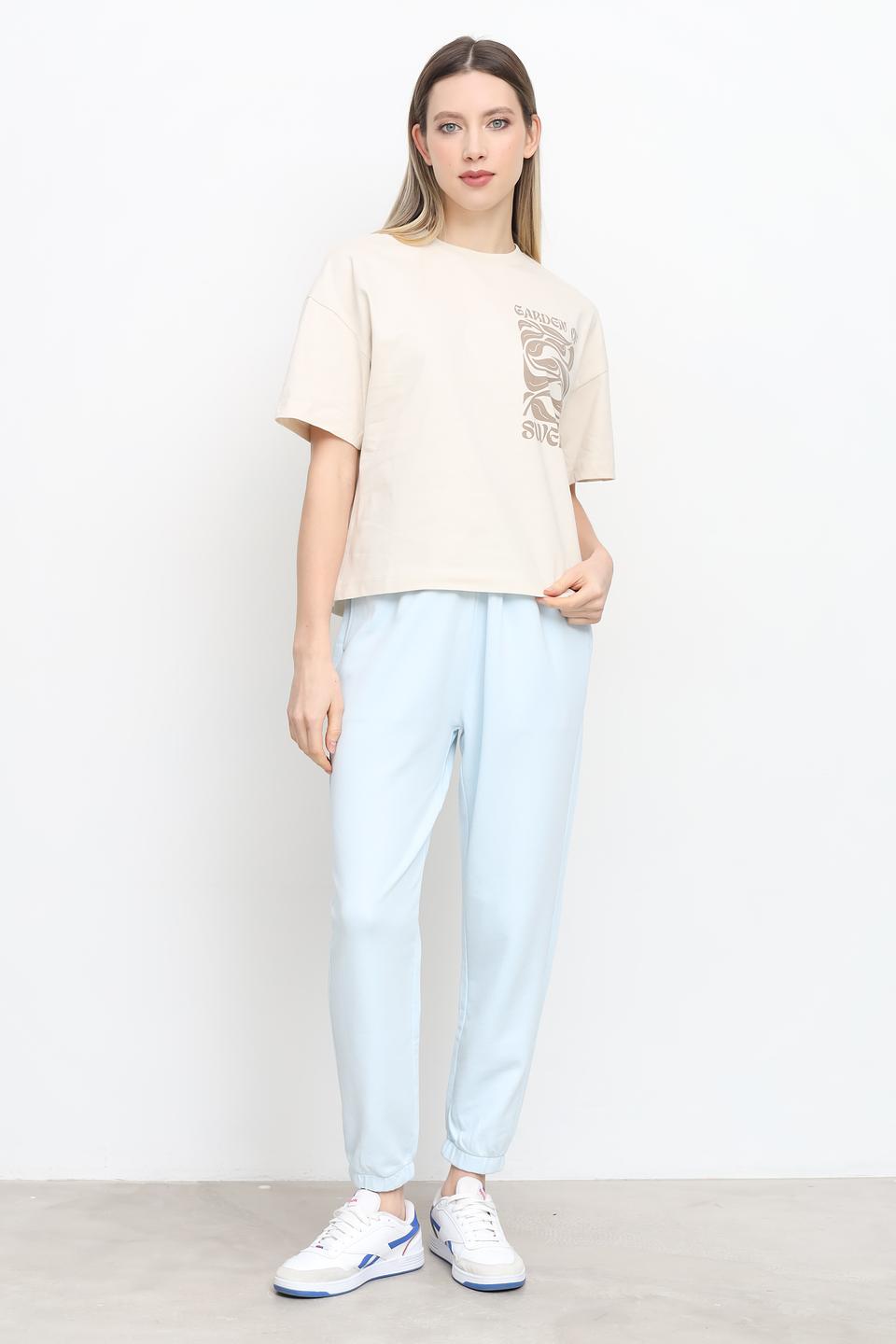 Футболка Marc O Polo Garden of Sweden бежевая