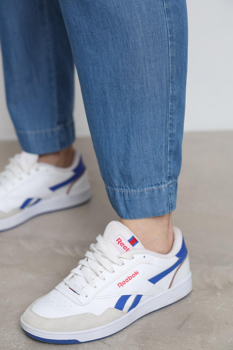 Джинсы Penny Black Grey широкие голубые