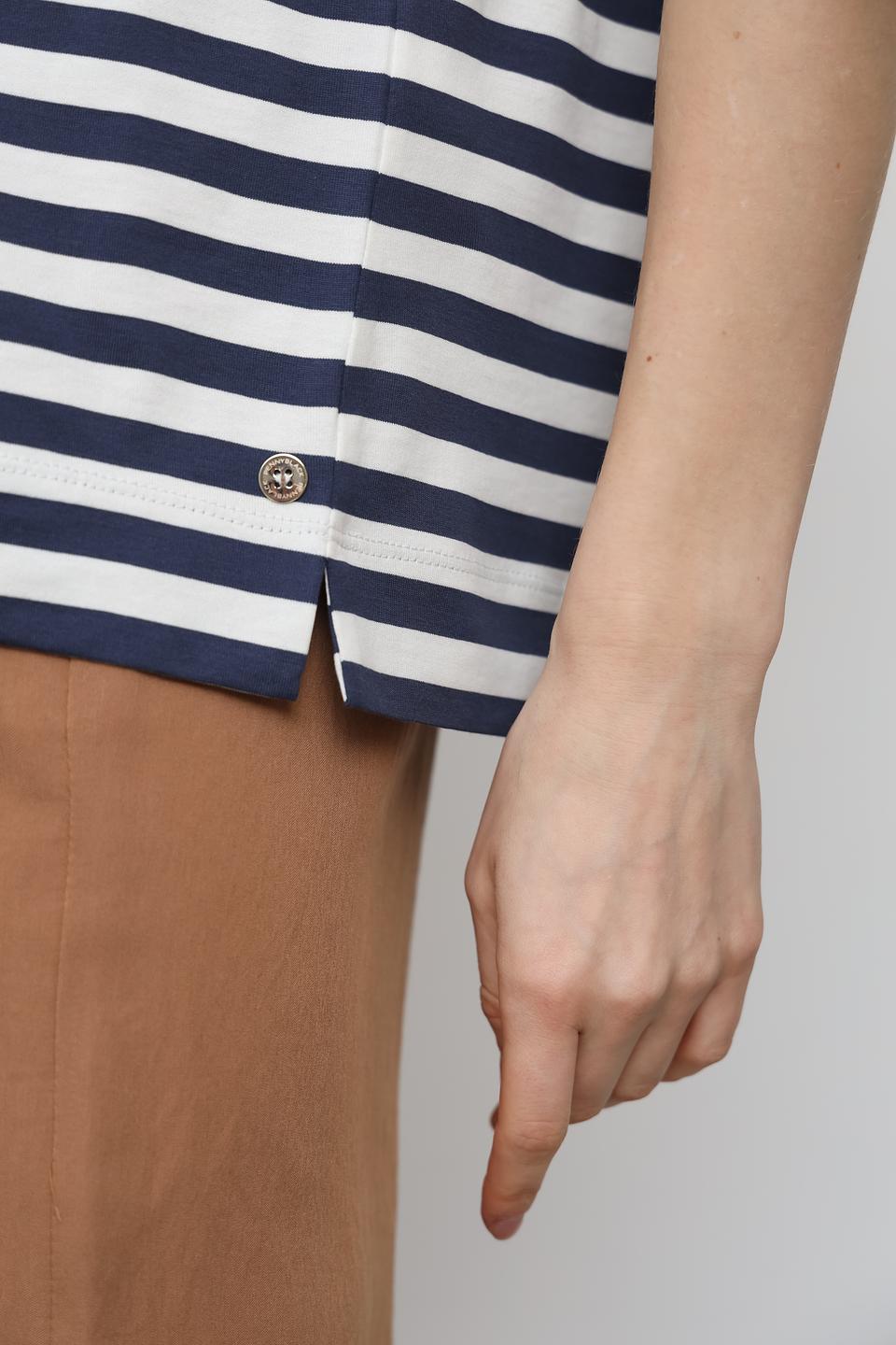 Футболка Penny Black в полоску с принтом