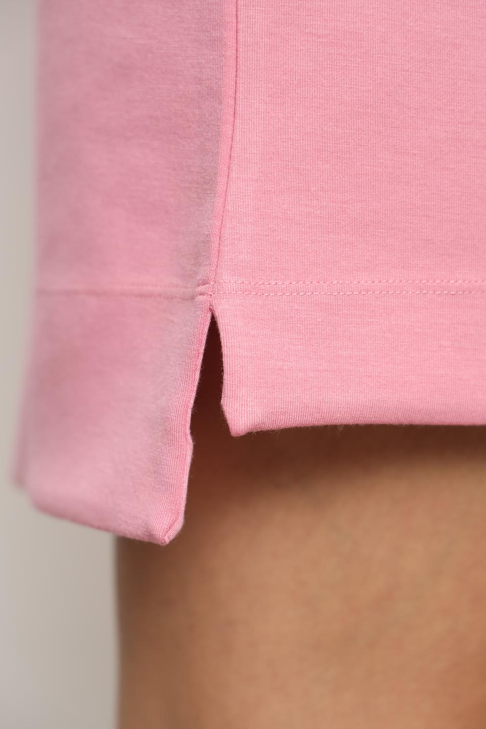 Платье EA7 жен. розовое