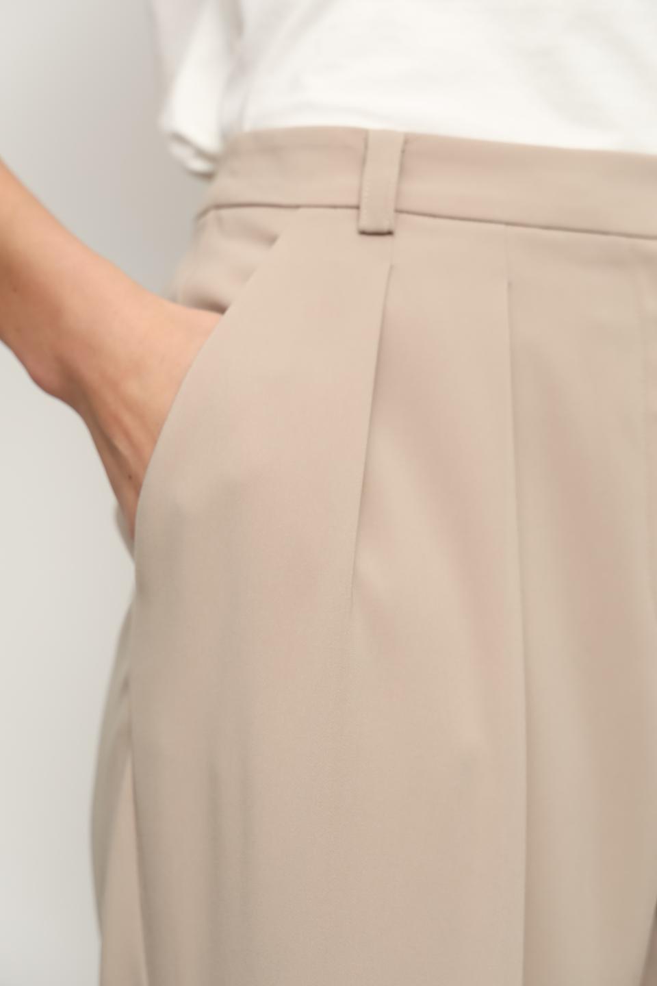 Брюки Patrizia Pepe бежевые