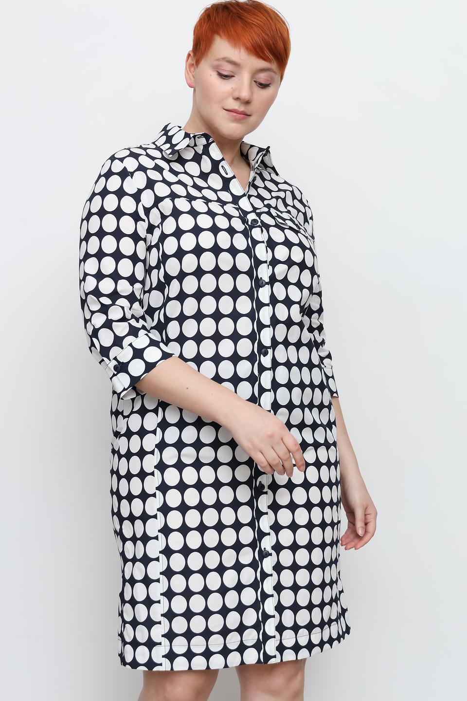 Платье Frank Walder в горошек