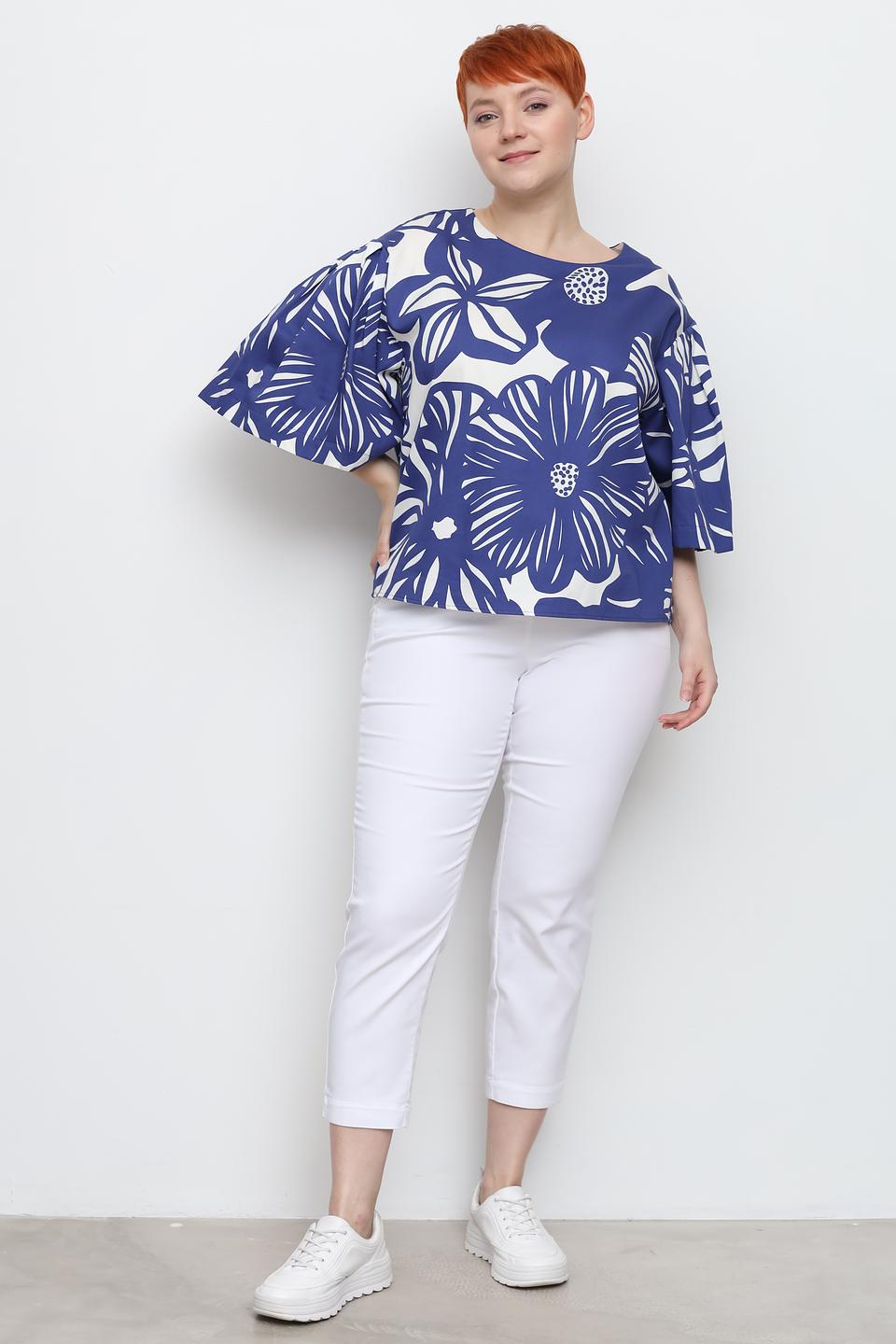 Блуза Seidensticker с цветочным принтом