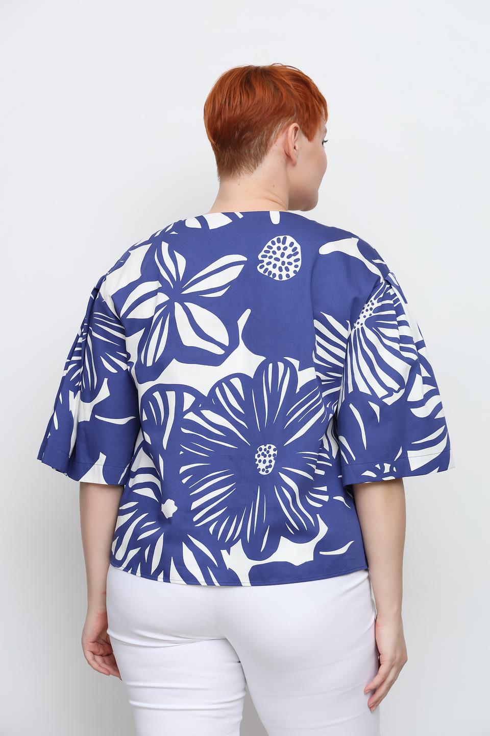 Блуза Seidensticker с цветочным принтом