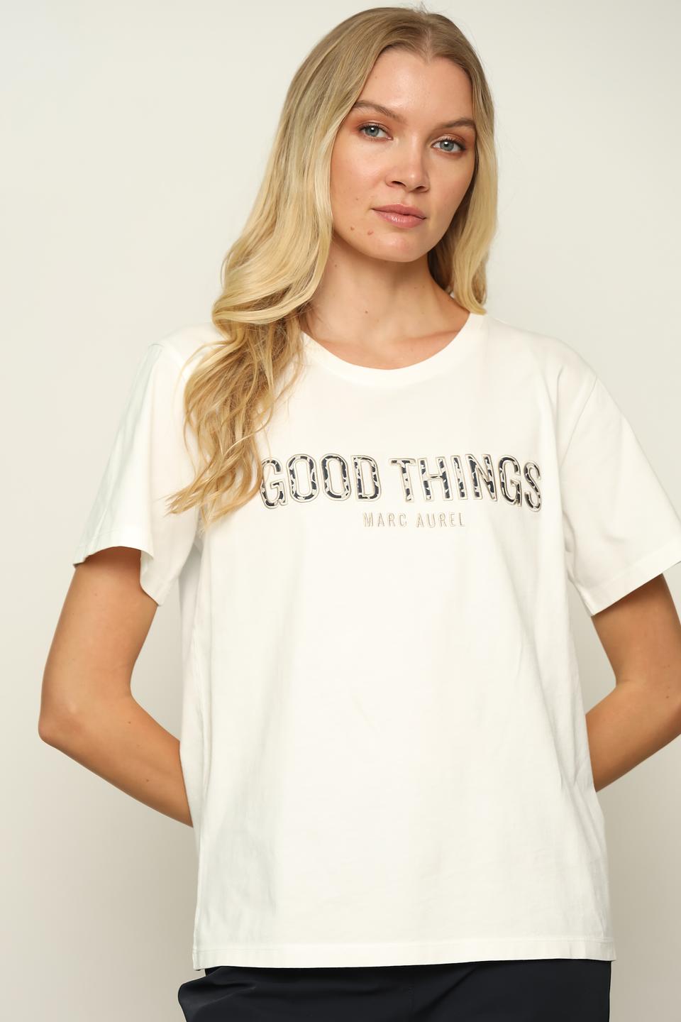 Футболка Marc Aurel с принтом