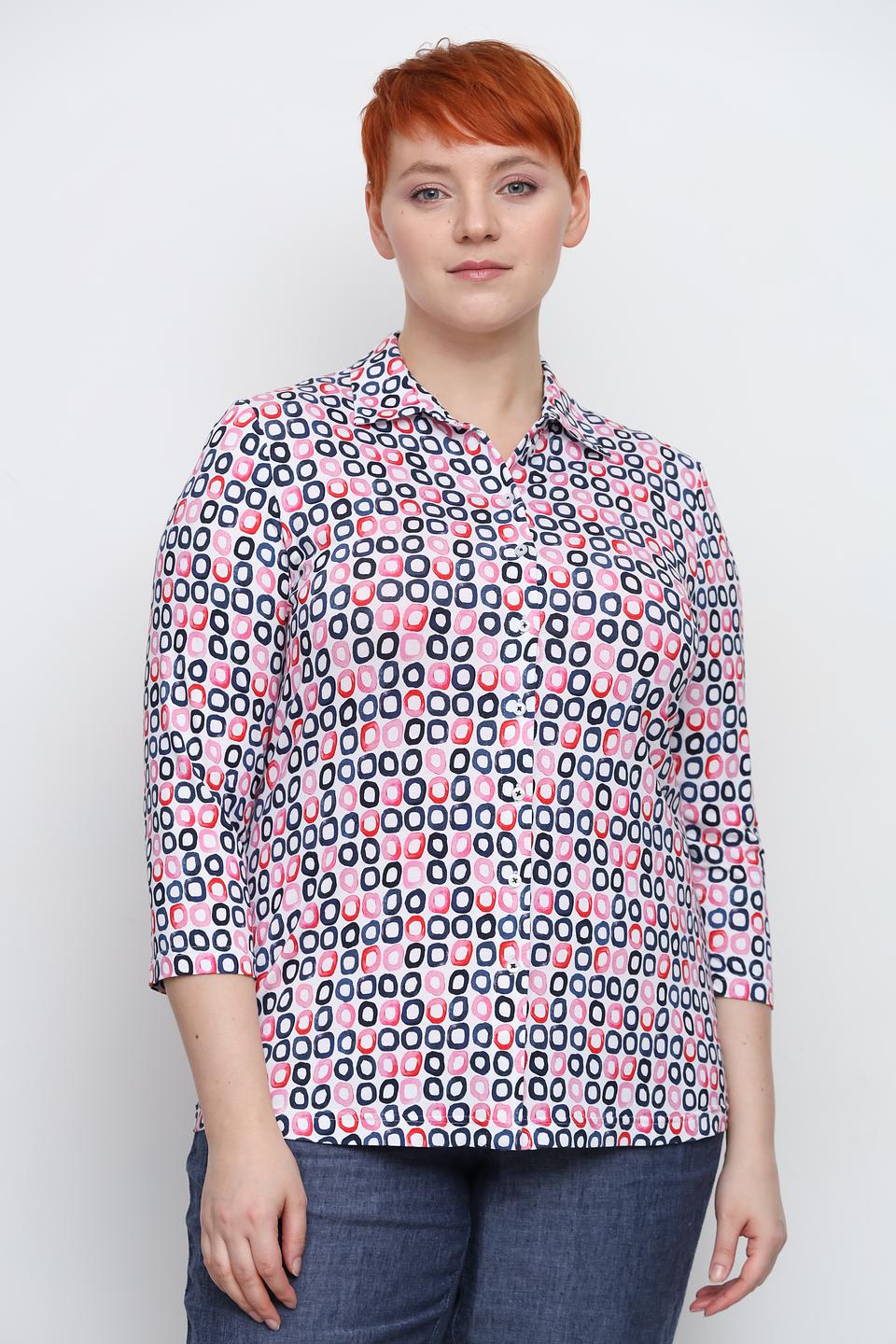 Рубашка Erfo с принтом