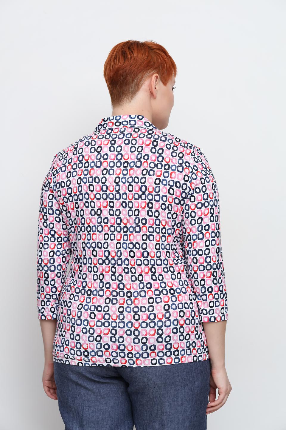 Рубашка Erfo с принтом