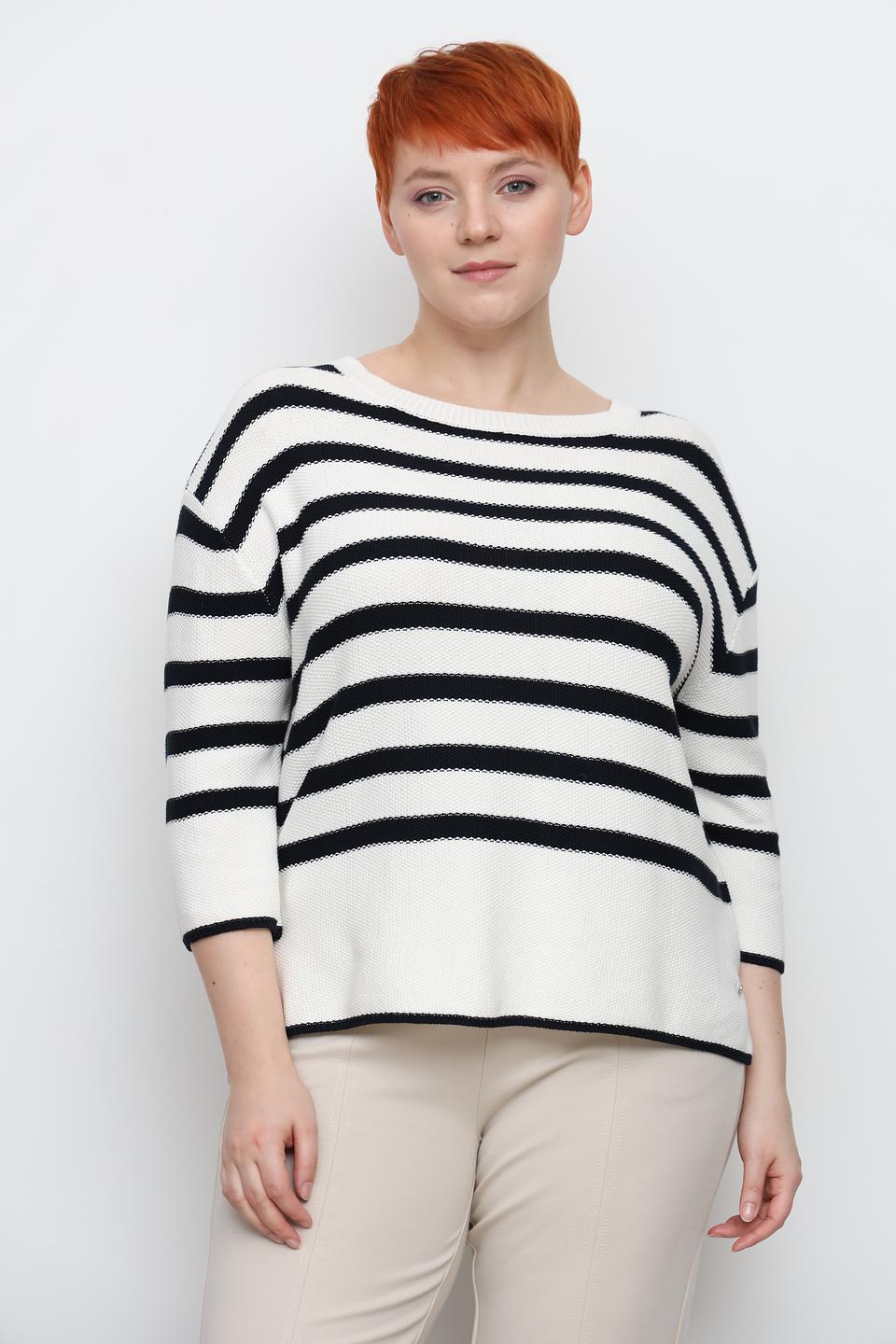 Пуловер Frapp в полоску