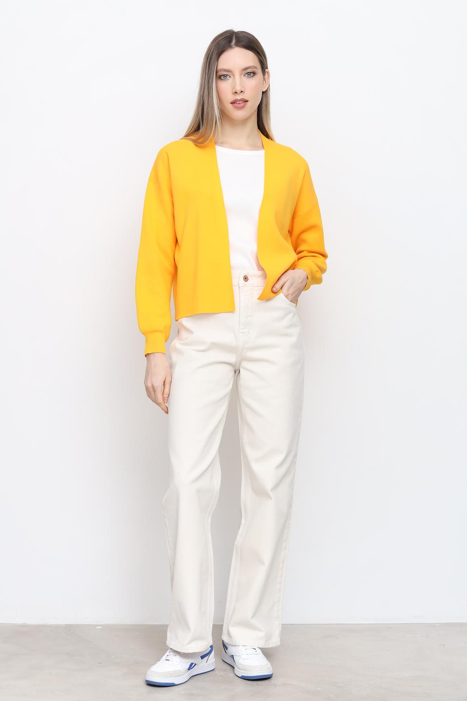 Кардиган Cinque горчичный