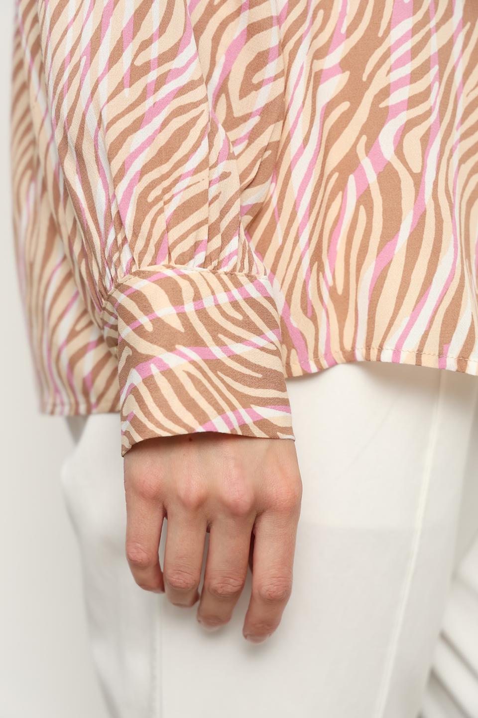 Рубашка Cinque с принтом зебра