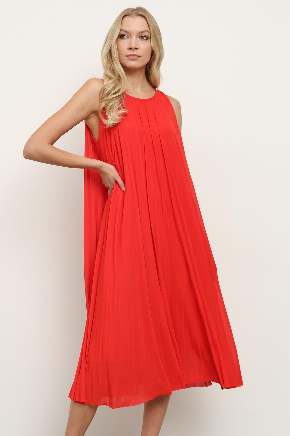 Платье Taifun алое плиссе