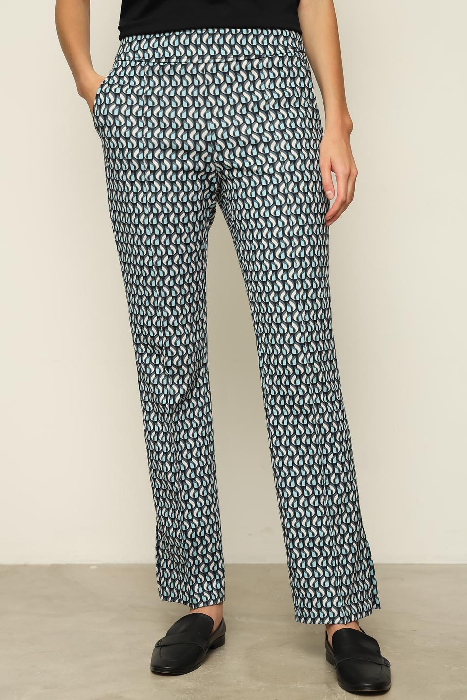 Брюки Lecomte с принтом