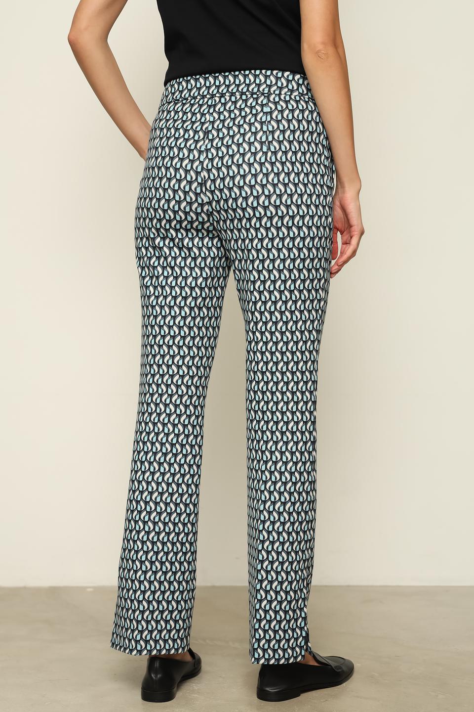 Брюки Lecomte с принтом