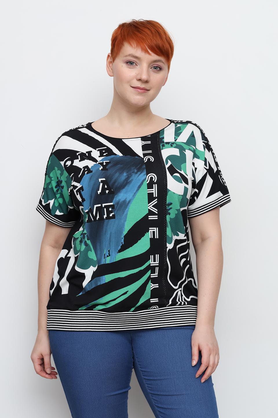 Блуза Via Appia с принтом