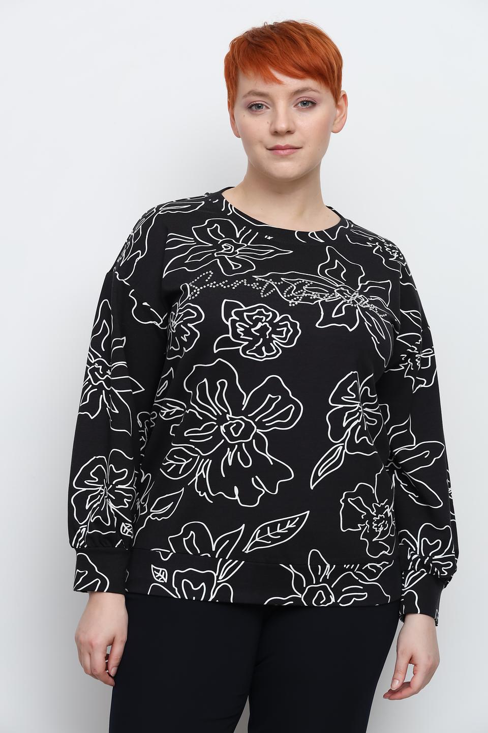 Джемпер Via Appia с цветами