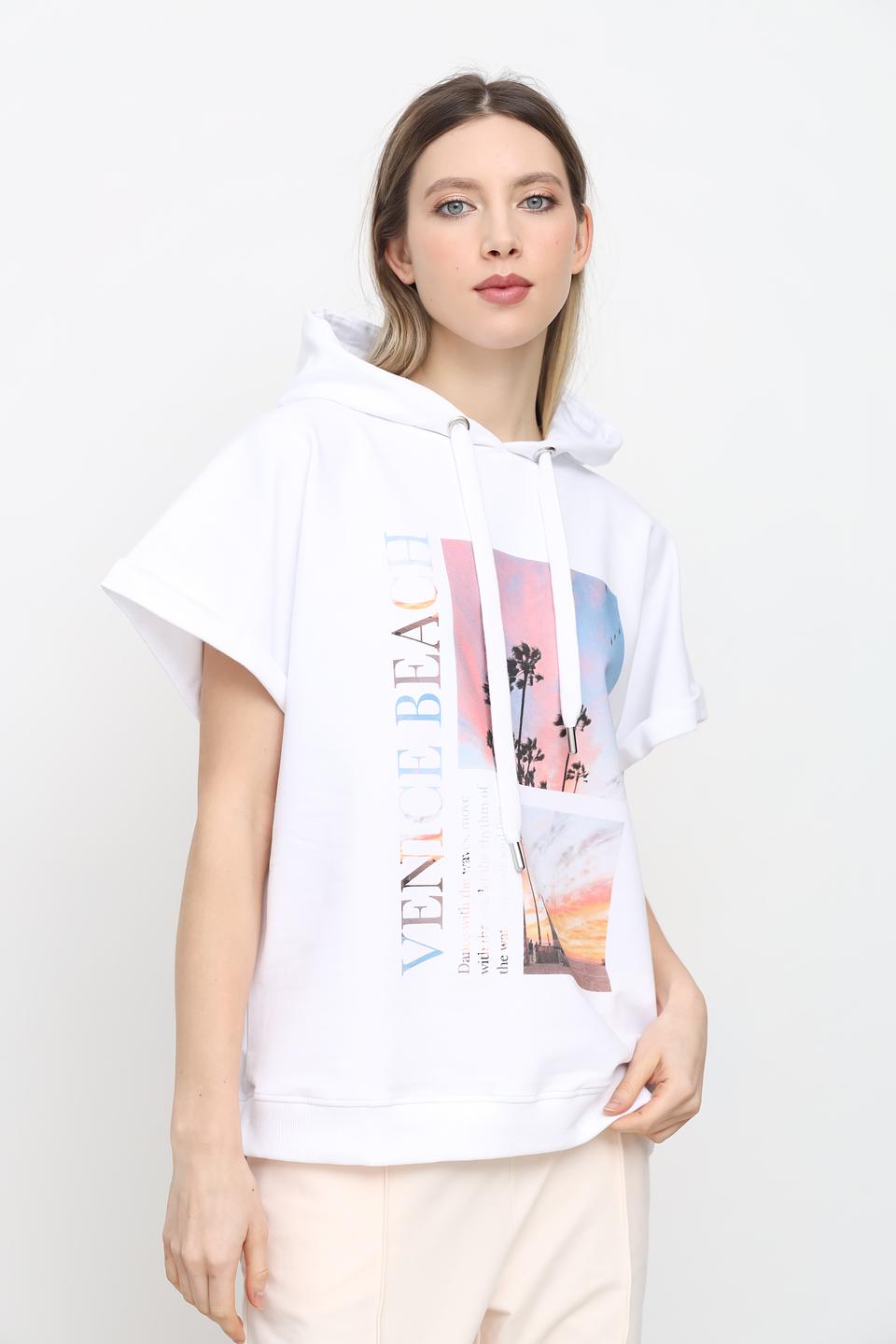 Толстовка UNQ с принтом Venice Beach