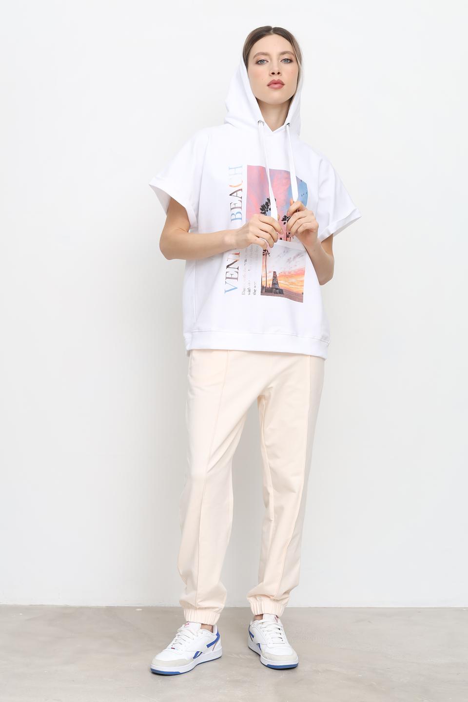 Толстовка UNQ с принтом Venice Beach