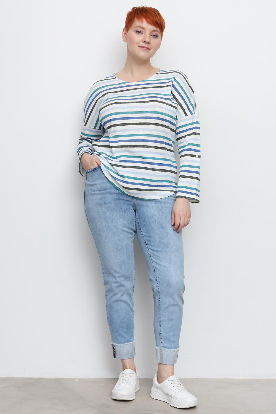 Лонгслив Via Appia в полоску