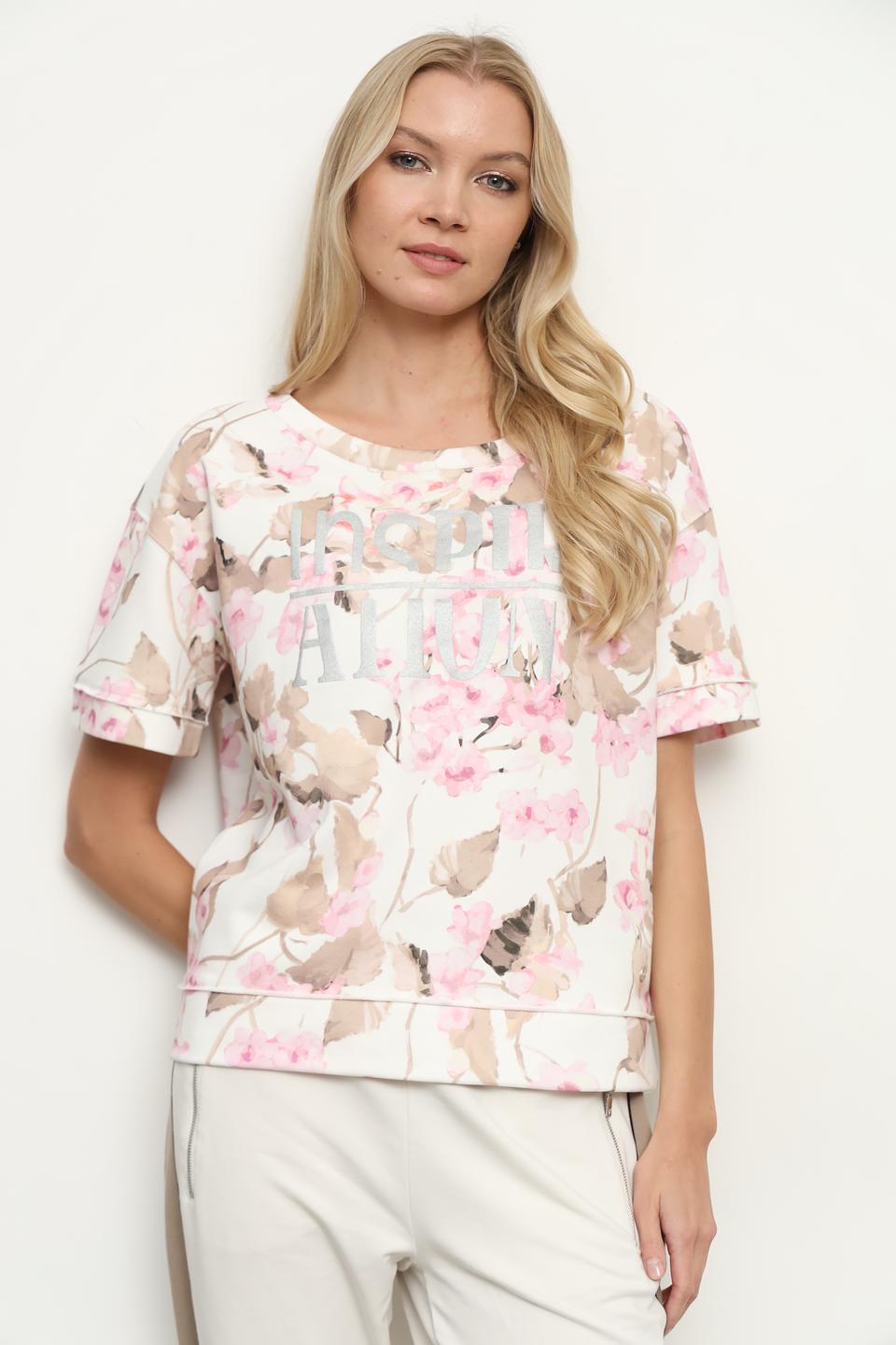 Блуза Monari с цветочным принтом