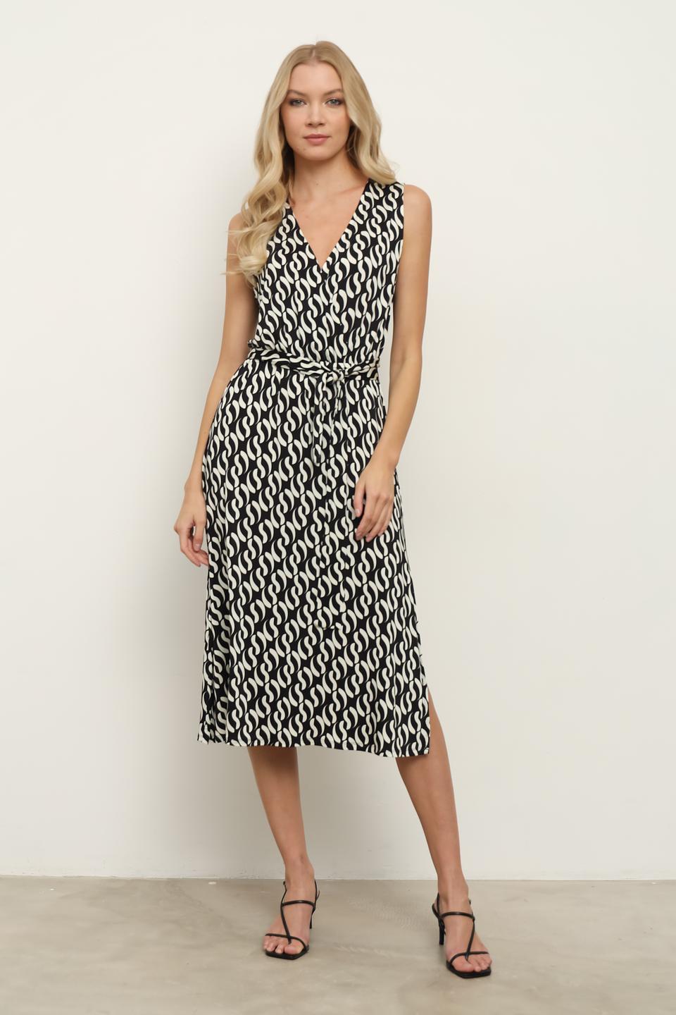 Платье Penny Black с принтом чёрно-белый