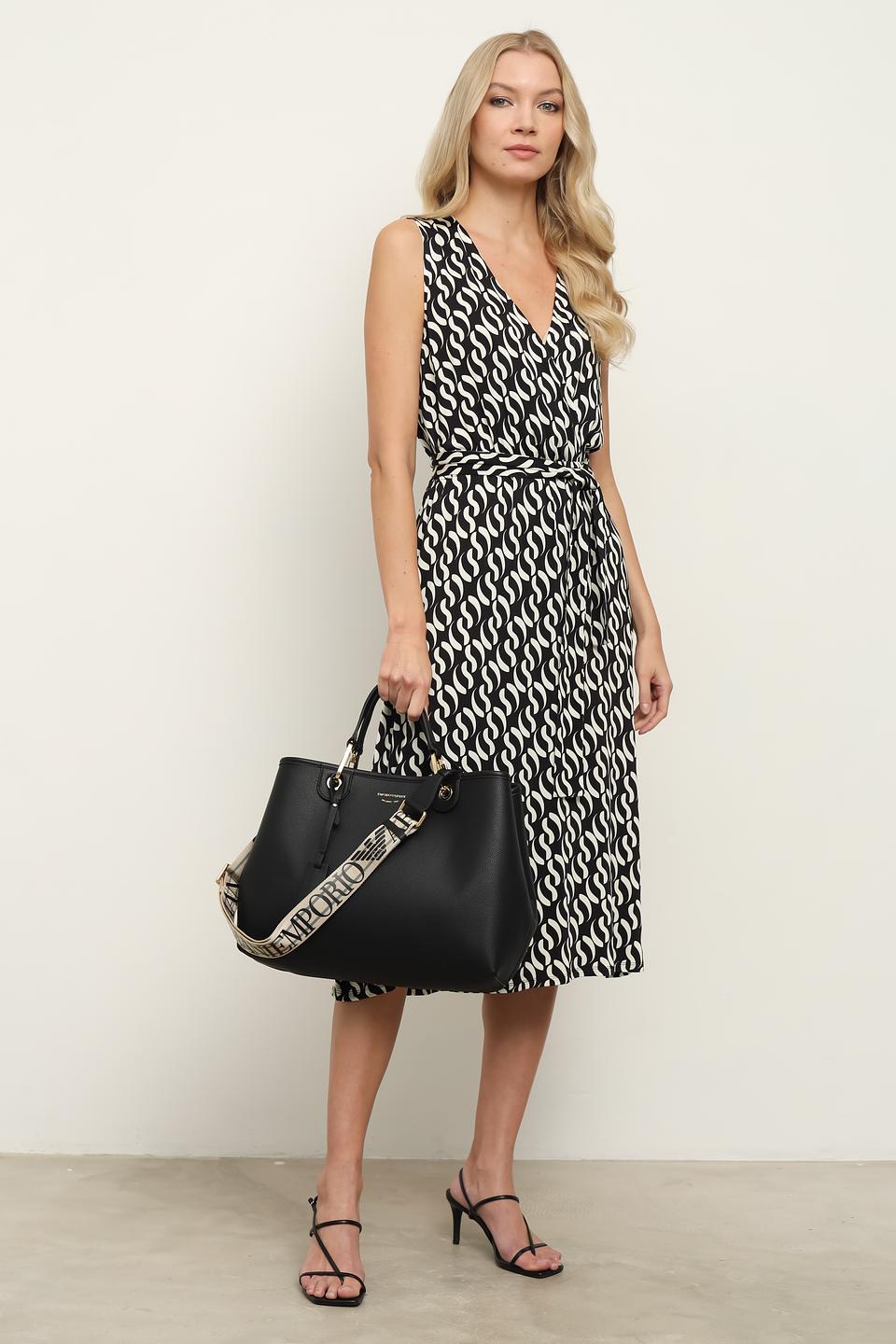 Сумка Emporio Armani женская чёрная