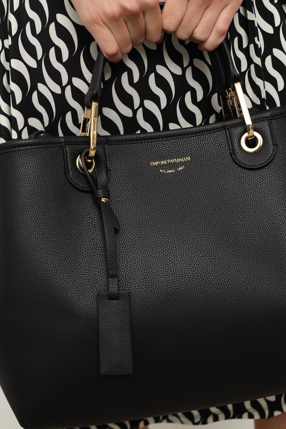 Сумка Emporio Armani женская чёрная