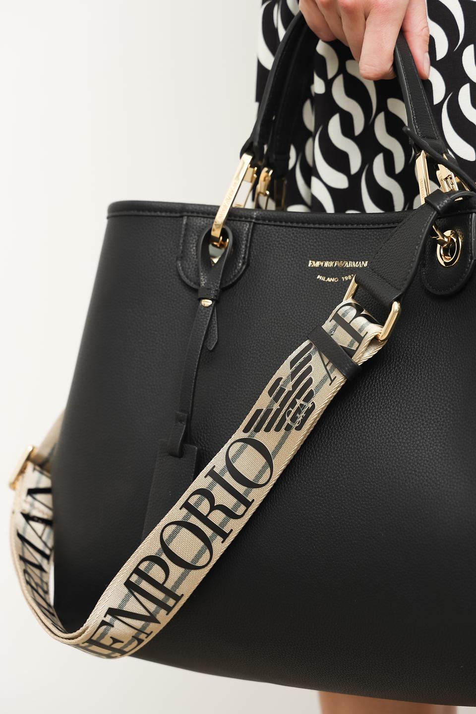 Сумка Emporio Armani женская чёрная