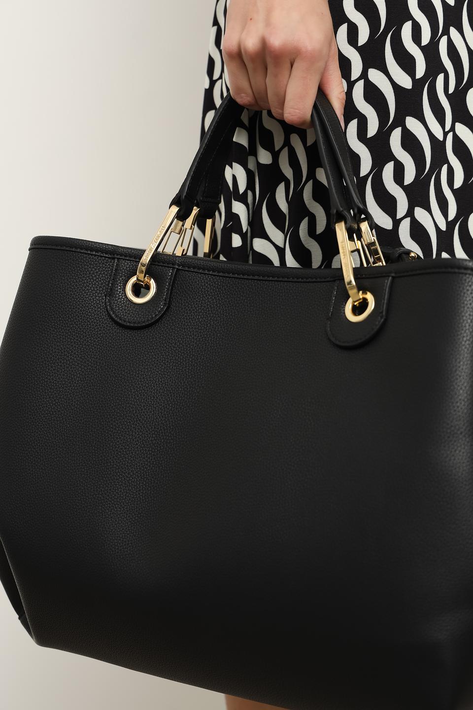 Сумка Emporio Armani женская чёрная