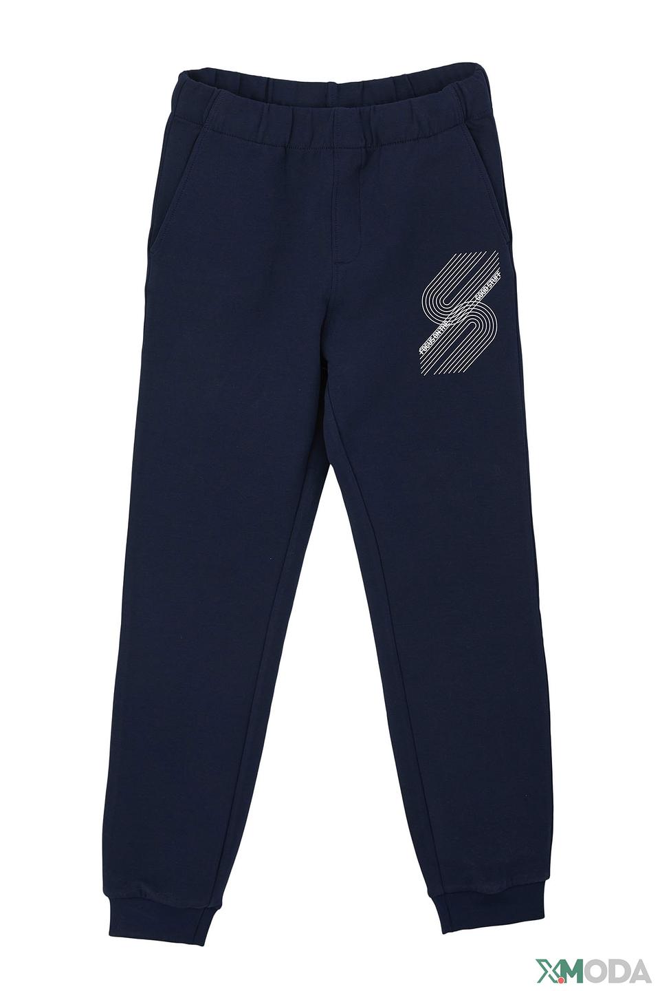 Брюки s.Oliver синие с логотипом