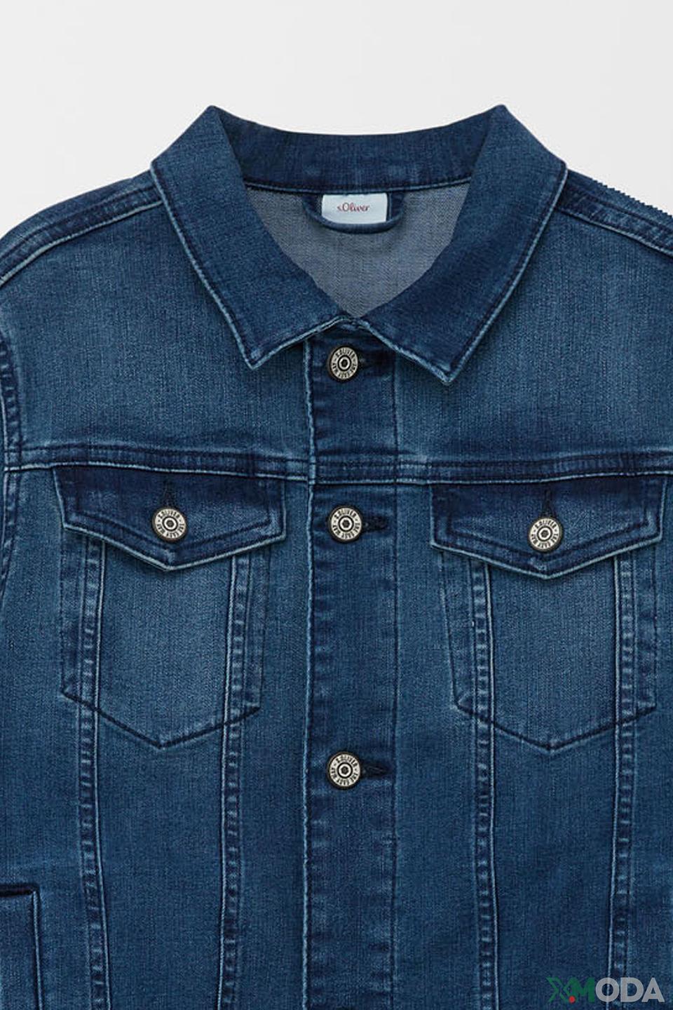Куртка джинсовая s.Oliver синяя