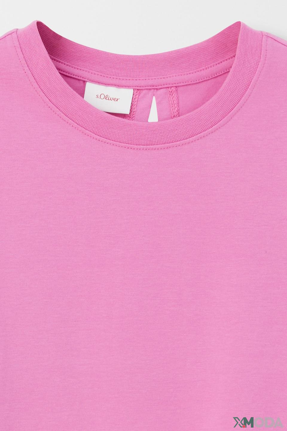 Футболка s.Oliver дев. розовая