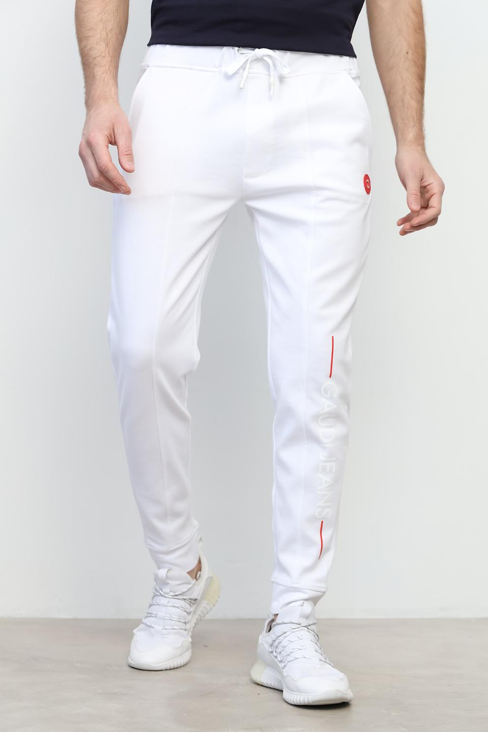Брюки спортивные Gaudi белые