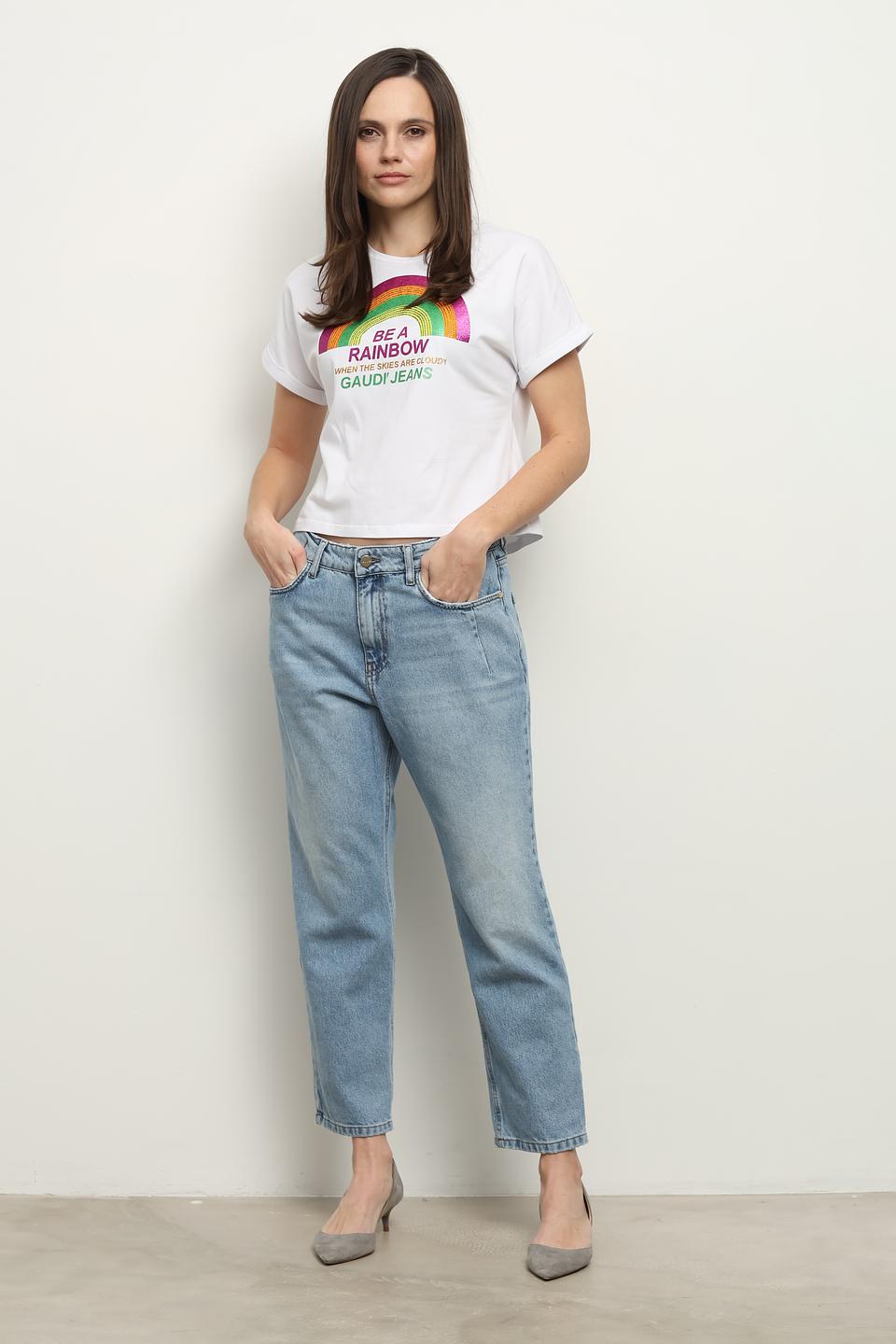 Футболка Gaudi с радугой