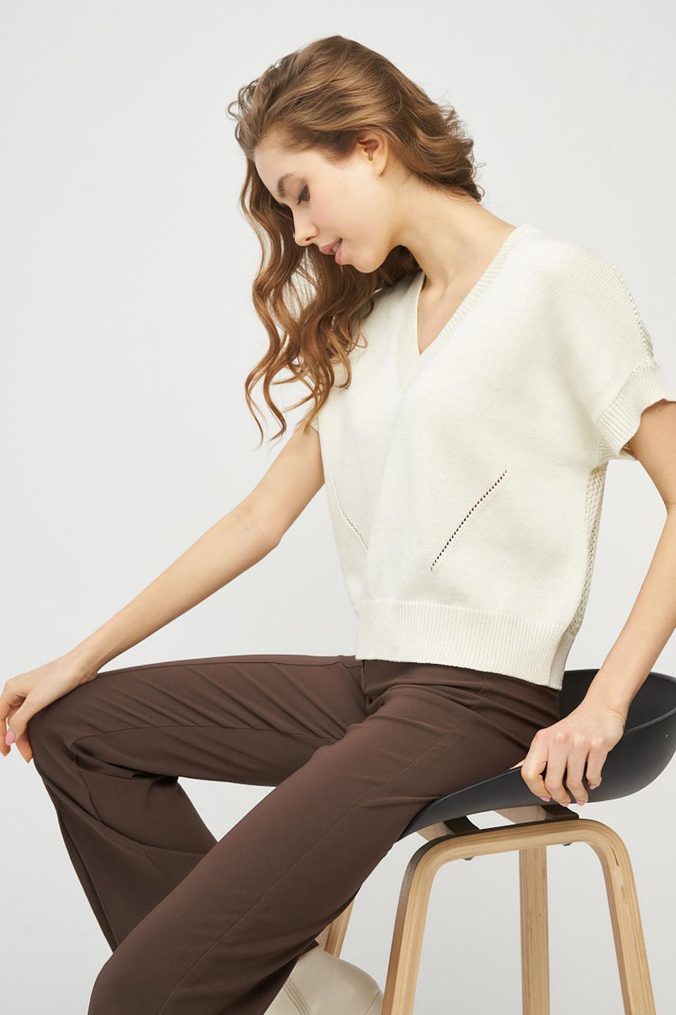 Пуловер VAY женский бежевый