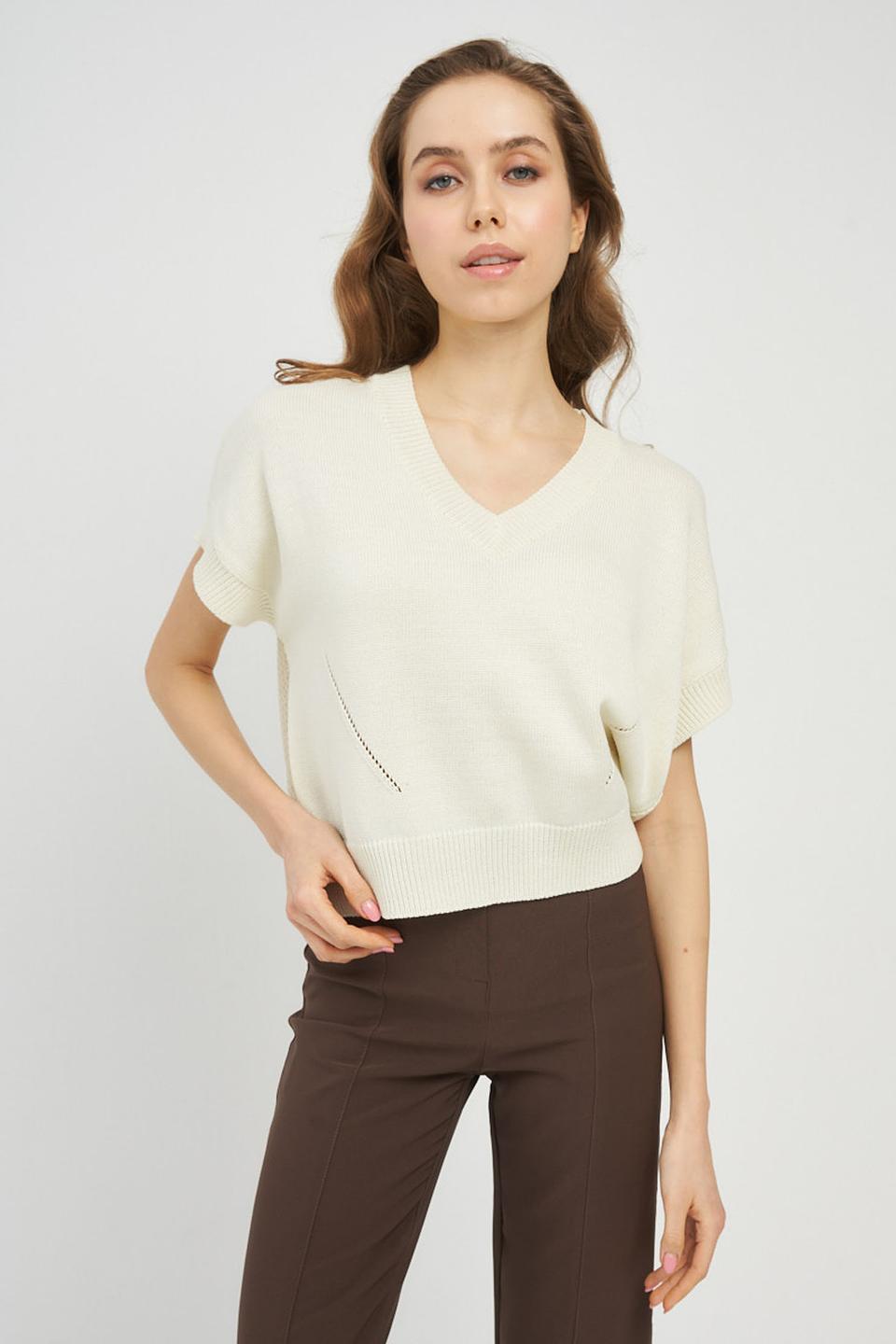 Пуловер VAY женский бежевый
