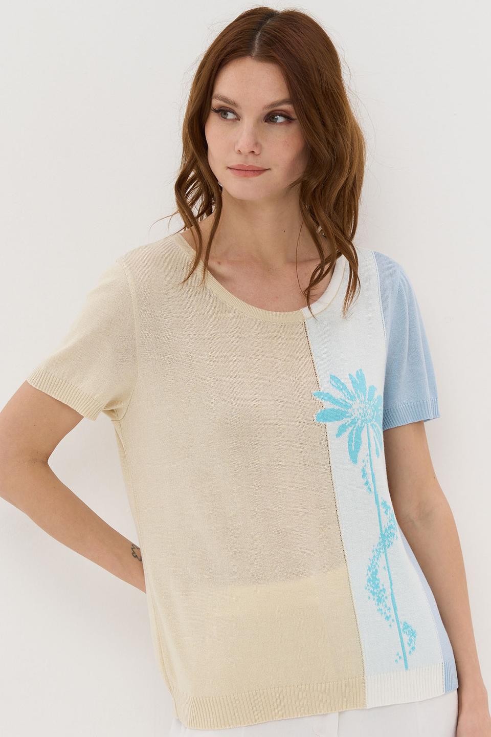 Джемпер VAY с цветочным принтом