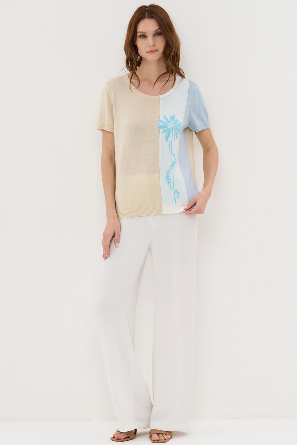 Джемпер VAY с цветочным принтом