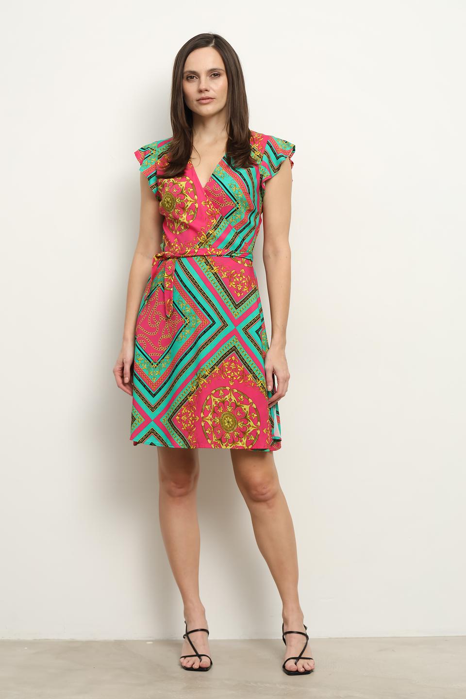 Платье Gaudi с геометрическим принтом