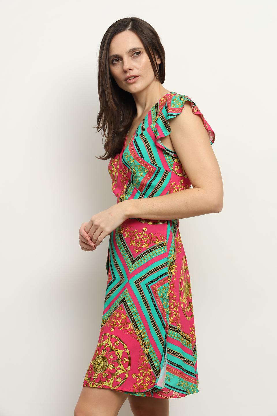 Платье Gaudi с геометрическим принтом